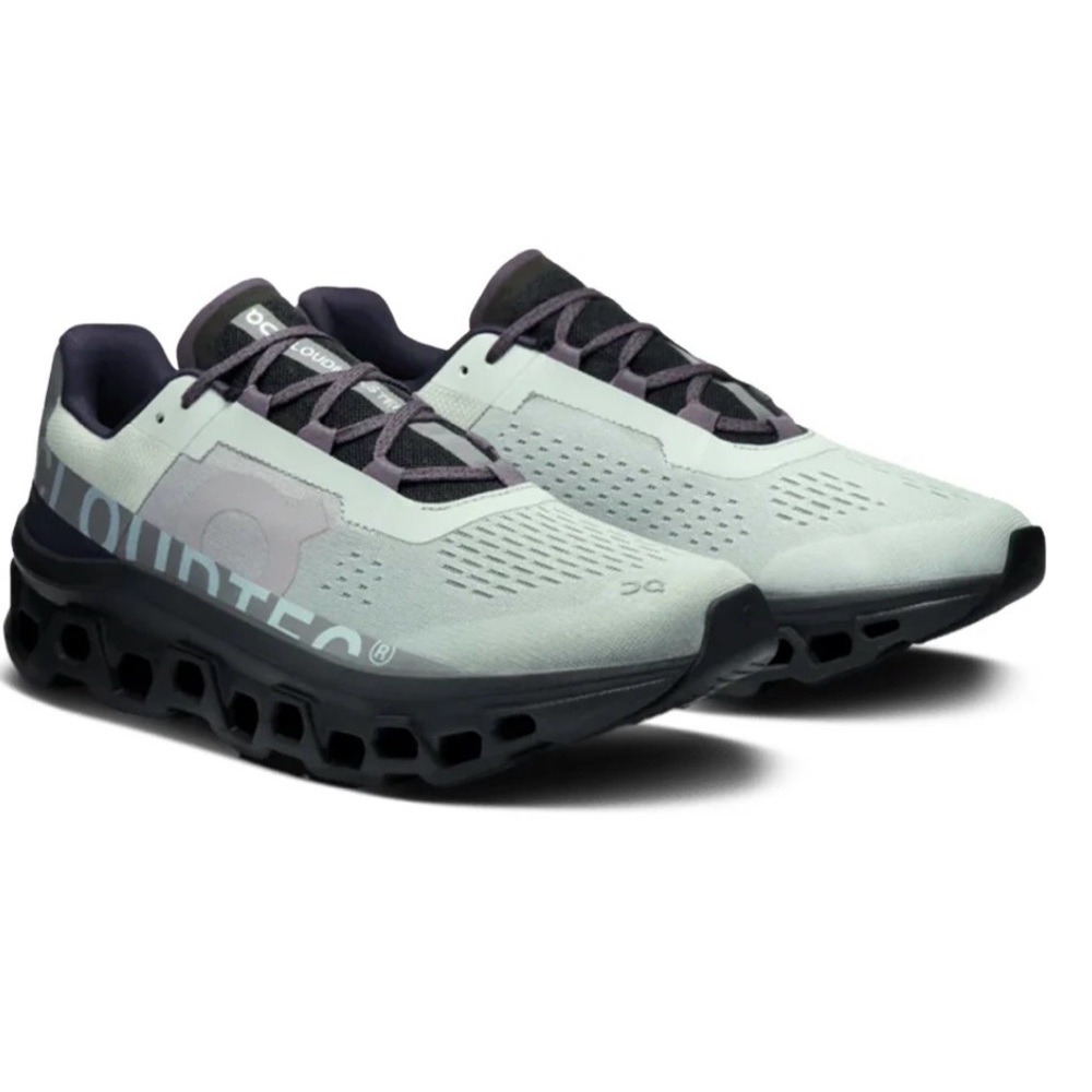 MEN'S CLOUDMONSTER- Light Gray and Black